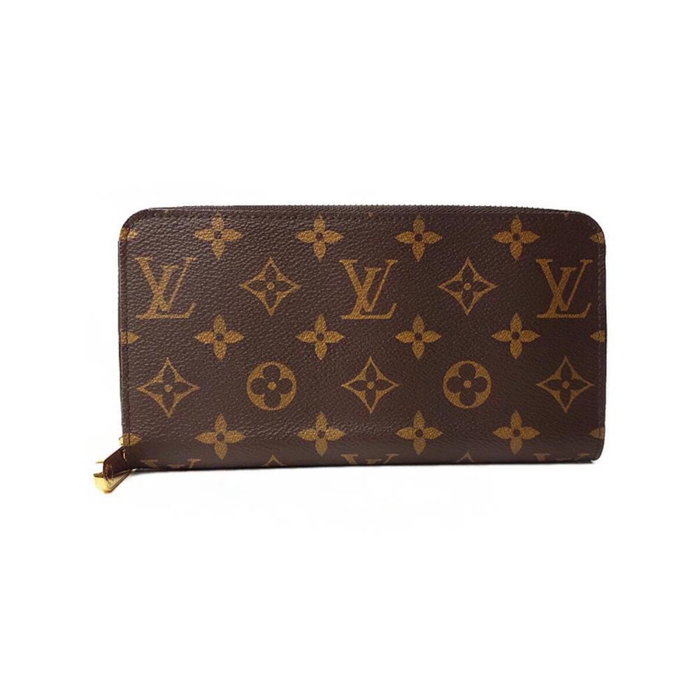 Louis Vuitton Monogram Zippy Wallet Round Zipper Long